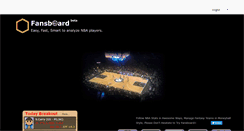 Desktop Screenshot of fansboard.com